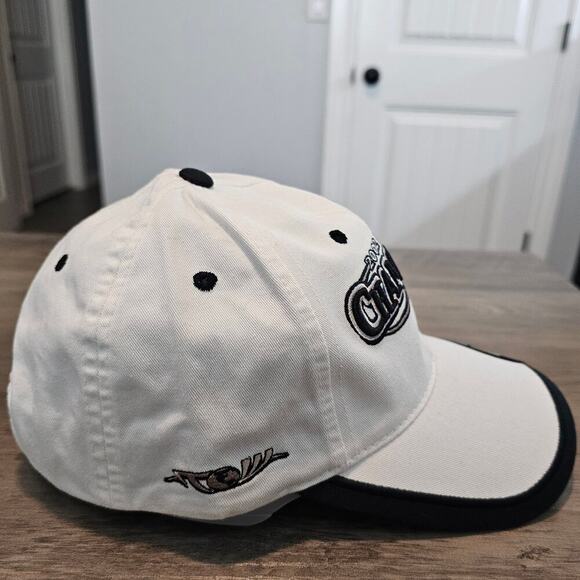 Vtg Oklahoma Sooners Big 12 Champions Strapback Hat Cap White Basketball 2002 - Picture 6 of 11